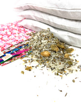 Load image into Gallery viewer, Silk Liberty lavender and hop eye pillow