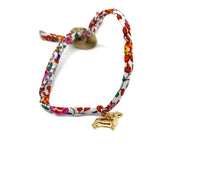 Load image into Gallery viewer, Pretty Liberty sausage dog bracelet