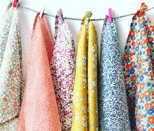 Load image into Gallery viewer, Liberty of London handkerchief with natural soap gift set