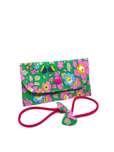 Liberty of London mini purse with matching hair bobbles