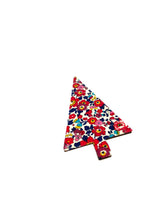 Load image into Gallery viewer, Liberty of London wooden Scandi Christmas tree card