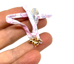 Pretty Liberty sausage dog bracelet