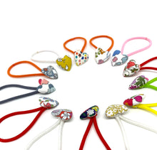 Load image into Gallery viewer, Liberty of London heart hair bobble elastics