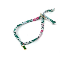 Load image into Gallery viewer, Pretty Liberty of London silver charm bracelet