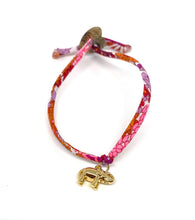 Load image into Gallery viewer, Pretty Liberty of London silver charm bracelet