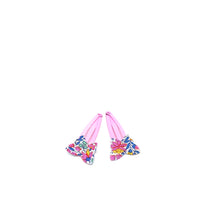 Load image into Gallery viewer, Liberty butterflies on snap hair clips