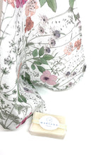 Load image into Gallery viewer, Liberty of London handkerchief with natural soap gift set