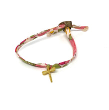 Load image into Gallery viewer, Pretty Liberty of London silver charm bracelet