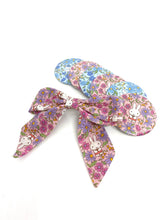 Load image into Gallery viewer, Pretty Miffy Liberty fabric barrette bow clip
