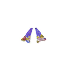 Load image into Gallery viewer, Liberty butterflies on snap hair clips