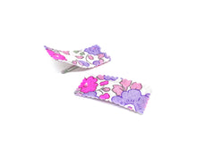 Load image into Gallery viewer, Rectangular Liberty snap hair clips