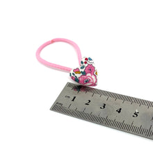 Load image into Gallery viewer, Liberty of London heart hair bobble elastics