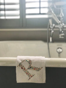 Personalised Liberty towel gift set