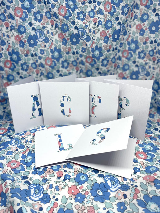 Personalised Liberty greeting card