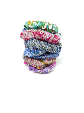 Load image into Gallery viewer, A trio of Liberty hair scrunchies